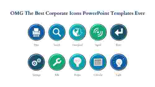 corporate powerpoint templates-OMG The Best CORPORATE POWERPOINT TEMPLATES Ever-Blue-10-Style-3